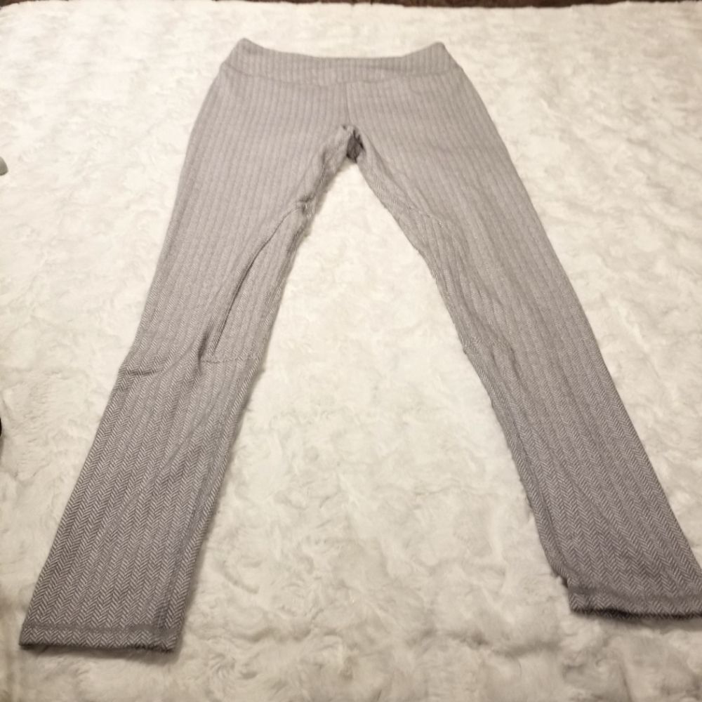 Kyodan Leggings Pants Women's Medium Gray Full Length Active Yoga